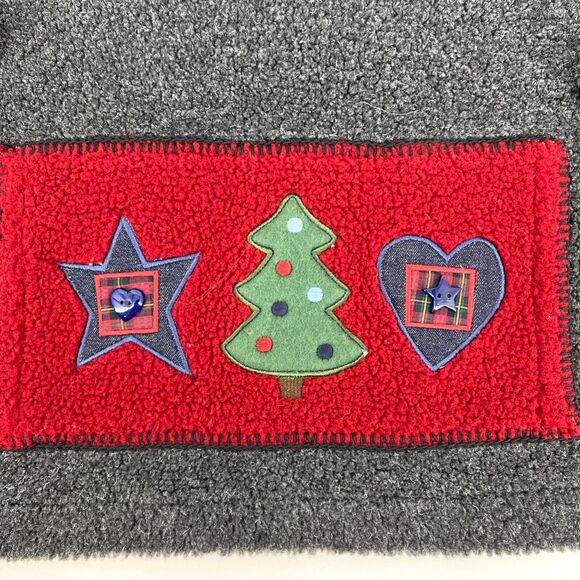 C&B Sport by Croft & Barrow Gray Christmas Fleece Size 2X - Picture 2 of 8